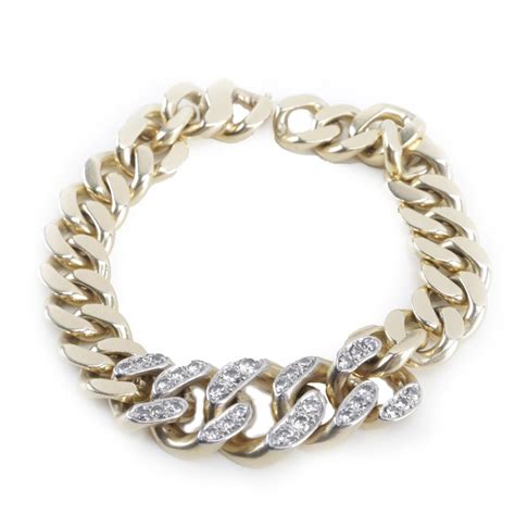 vintage cartier chain bracelet|aftermarket diamond cartier bracelet.